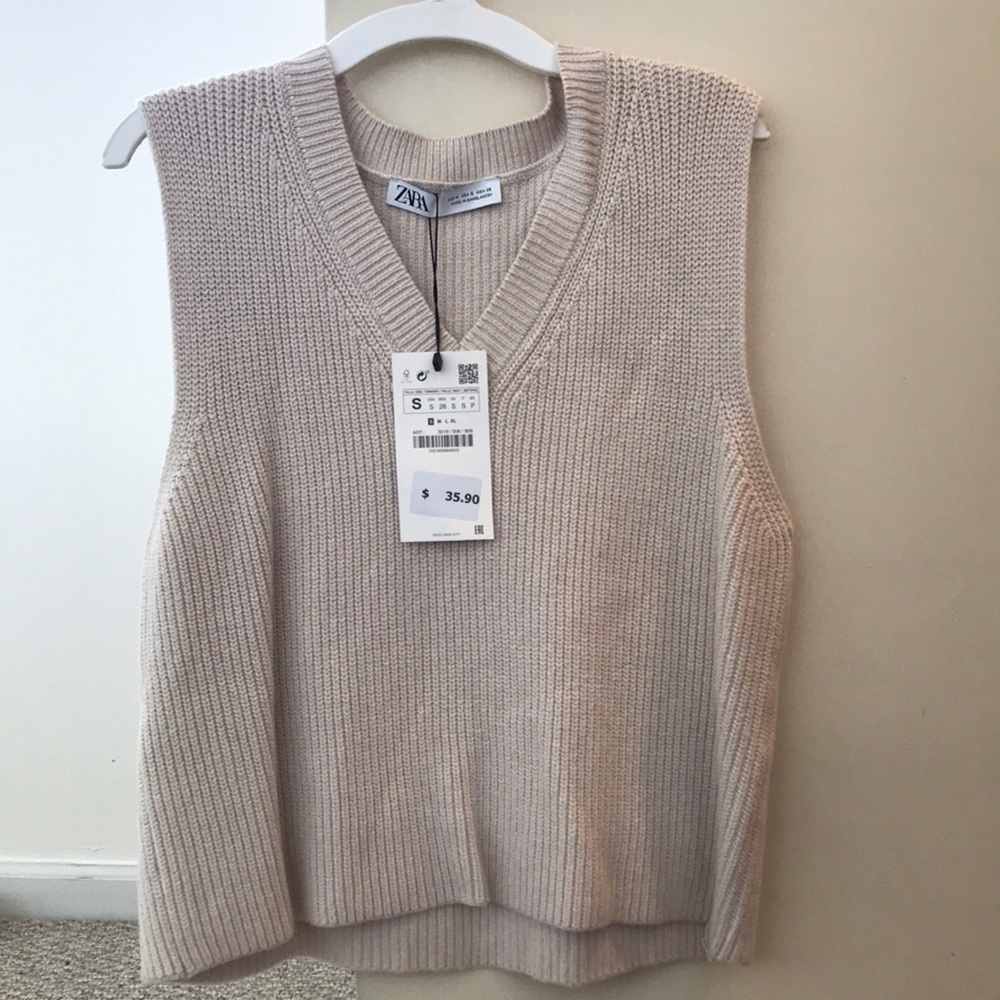 Zara V Neck Sweater